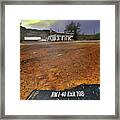 The Ghost Of Interstate 40 Framed Print
