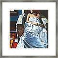 The Girl In The Chair Framed Print
