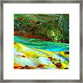 The Glass Tide Framed Print