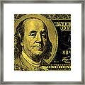 The Gold Standard On Marble Framed Print