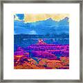 The Grand Canyon Alive In Color Framed Print