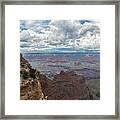 The Grand Canyon And Lookout Studio Framed Print