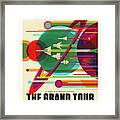 The Grand Tour - Nasa Vintage Poster Framed Print
