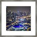 The Grateful Dead At Soldier Field Aerial Photo Framed Print