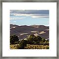 The Great Sand Dunes Triptych - Part 2 Framed Print
