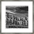 The Guardians - Easter Island Framed Print