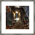The Hallway Of Broken Dreams - Eastern State Penitentiary - Lee Dos Santos Framed Print