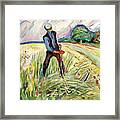 The Haymaker Framed Print