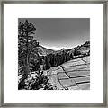 The High Sierras Framed Print