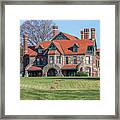 The Historic Eustis Estate In Milton Massachusetts Framed Print