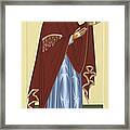 The Intercession Of The Mother Of God Akita 088 Framed Print