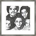 The Jacksons Tribute Framed Print
