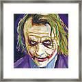The Joker Framed Print