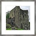 The Keep - Peveril Castle Framed Print