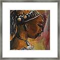 The Lady Framed Print