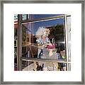 The Lady In The Window Petaluma California Usa Dsc3773 Framed Print