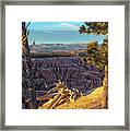 The Landscape At Bryce Canyon Framed Print