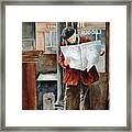 The Latest News Framed Print