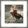 The Life Line, From 1884 Framed Print