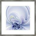 The Liquidity Of Thought Framed Print