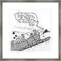 The Little Engine That Understood Framed Print