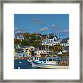 The Lobsterman's Shop Framed Print