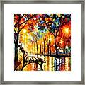 The Loneliness Of Autumn Framed Print