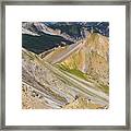 The Lost Pass - French Alps Framed Print