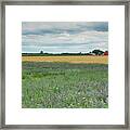 Farming Landscape Framed Print