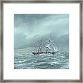 The Mary Celeste Adrift December 5th 1872 Framed Print