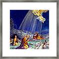 The Message To Shepherds Framed Print