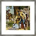 The Midnight Ride Of Paul Revere 1775 Framed Print