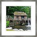 The Mill At Gomez Mill House Framed Print