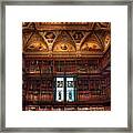The Morgan Library Window Framed Print