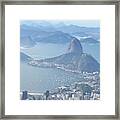 The Mountain In The Mist Framed Print