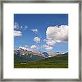 The Mountains Framed Print