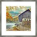 The Old Mill At Mcconnells Mill State Park Framed Print