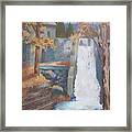 The Old Mill Falls Framed Print