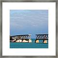 The Old Railroad To The Keys Framed Print