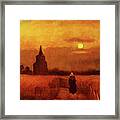 The Old Tower In The Fields Framed Print
