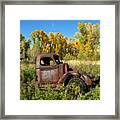 The Old Truck  Chama New Mexico Framed Print