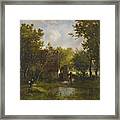 The Old Water Mill Framed Print