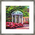 The Old Well Unc Framed Print
