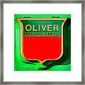 The Oliver Corporation Framed Print