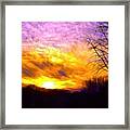 The Other Side Of The Rainbow Framed Print