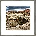 The Overhang - Toadstool Geologic Park Framed Print