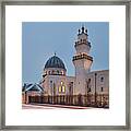 The Oxford Centre For Islamic Studies In The Snow Framed Print
