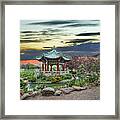 The Pagoda By Stow Lake In Golden Gate Park Framed Print