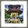 The Pagoda Van Gogh Framed Print