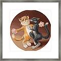 The Painting About Love Framed Print